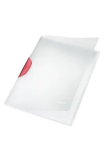 Tányérok klipszel Leitz ColorClip Magic, piros